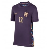 Camiseta Inglaterra Kieran Trippier #12 Visitante Equipación para mujer Eurocopa 2024 manga corta